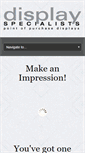 Mobile Screenshot of displayspecialists.com